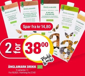 Coop Extra ÄNGLAMARK DRIKK tilbud