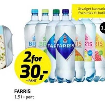 Bunnpris FARRIS tilbud