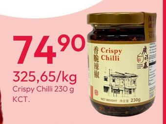 Gigaboks Crispy chilli 230 g kct tilbud