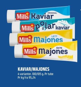 Coop Obs Kaviar/majones tilbud