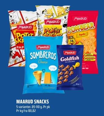 Coop Obs Maarud snacks tilbud