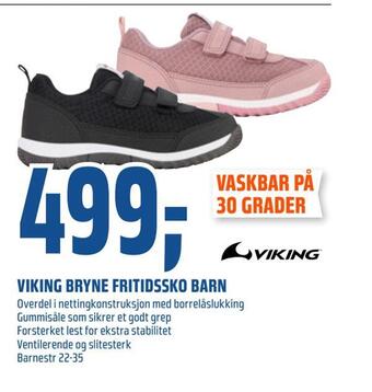Coop Obs Viking bryne fritidssko barn tilbud