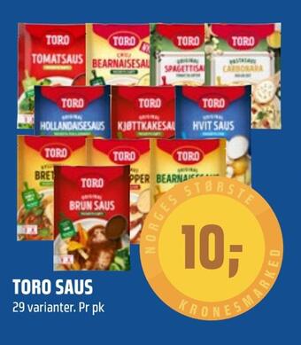 Coop Obs Toro saus tilbud
