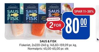 Rema 1000 Saus & fisk tilbud