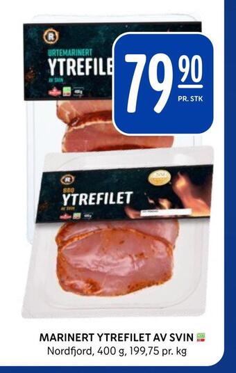 Rema 1000 Marinert ytrefilet av svin tilbud