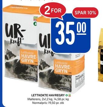 Rema 1000 Lettkokte havregryn tilbud