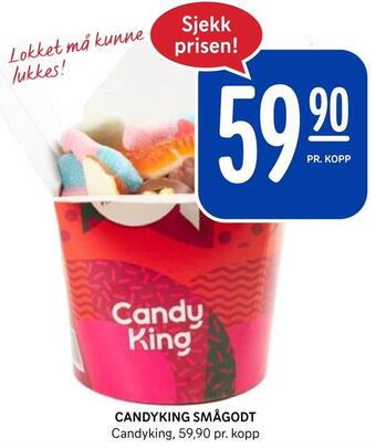 Rema 1000 Candyking smågodt tilbud