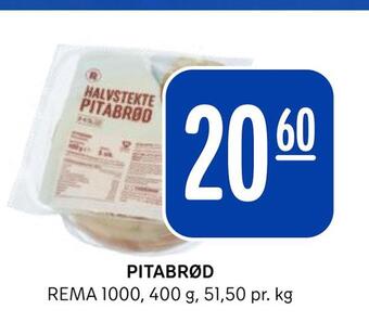 Rema 1000 Pitabrød tilbud