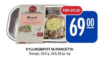 Rema 1000 Kyllingbryst m/pancetta tilbud