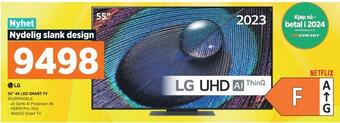 POWER 55 4k led smart tv tilbud