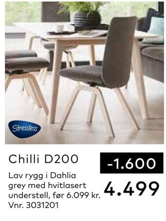 Skeidar Chilli d200 tilbud