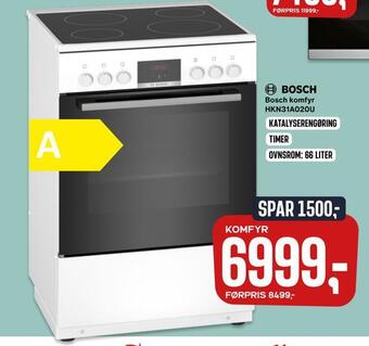 Skousen Bosch komfyr tilbud
