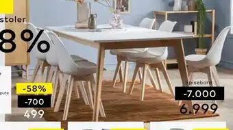 Skeidar Eiffel spisestol tilbud