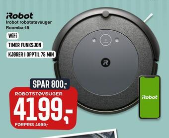 Skousen Irobot robotstøvsuger roomba-i5 tilbud