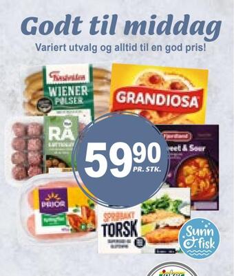 Joker Godt til middag tilbud