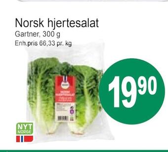Joker Norsk hjertesalat tilbud