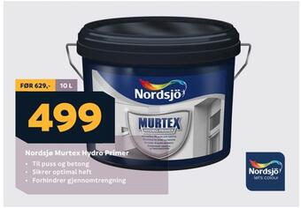 Megaflis Nordsjø murtex hydro primer tilbud