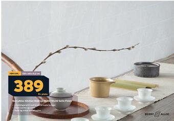 Megaflis Berryalloc kitchen wall lys skifer 10x30 satin finish tilbud