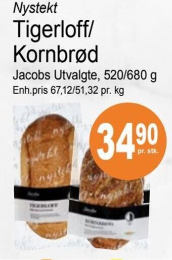 Joker Tigerloff/ Kornbrød tilbud