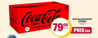 Coop Extra Coca-cola zero brus tilbud