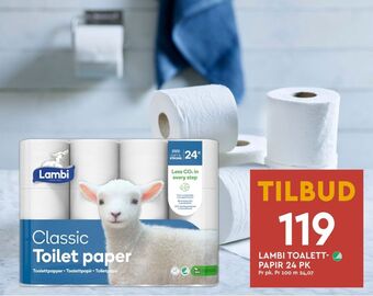 Coop Mega Classic toalettpapir tilbud