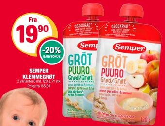 Coop Extra Semper grøt tilbud