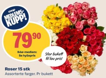 Coop Mega Ukjent bukett tilbud