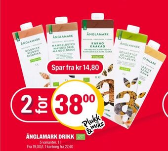 Coop Extra Änglamark sjokolademelk tilbud