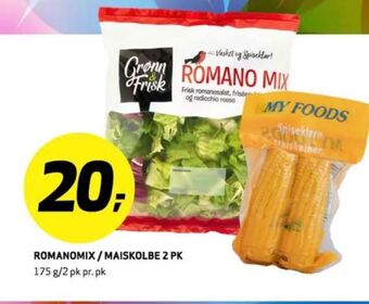 Bunnpris Grønn og frisk salat tilbud