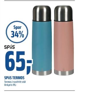 Coop Obs Spiis termoflaske tilbud