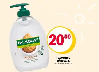 Coop Extra Palmolive flytende håndsåpe tilbud