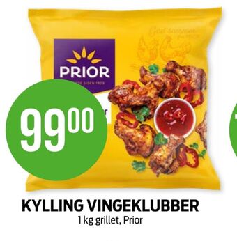 Kiwi Prior kyllingklubber tilbud