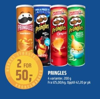 Coop Obs Pringles chips tilbud