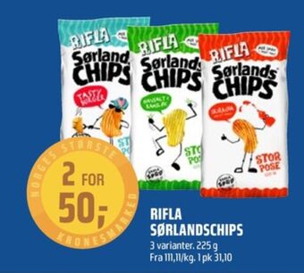 Coop Obs Bondens chips tilbud