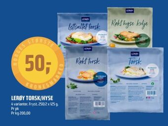 Coop Obs Lerøy torskefilet tilbud