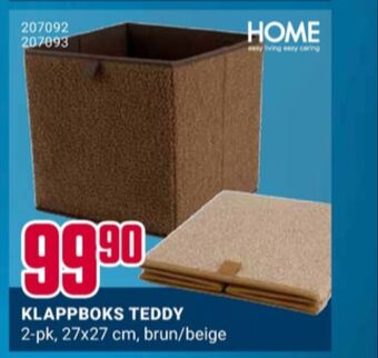 Europris Home oppbevaringskurv tilbud