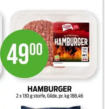 Kiwi Gilde hamburger tilbud