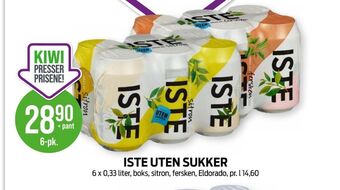 Kiwi Eldorado iste tilbud
