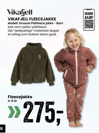 Sport Outlet Vikafjell fleecejakke tilbud