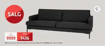 Bohus Levi 3 seter xl sofa tilbud