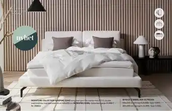 Bohus Signature collection sleeping soho seng med gavl tilbud