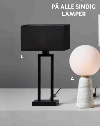 Bohus Adler bordlampe tilbud