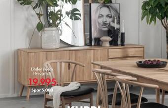 Fagmøbler Linden skjenk tilbud
