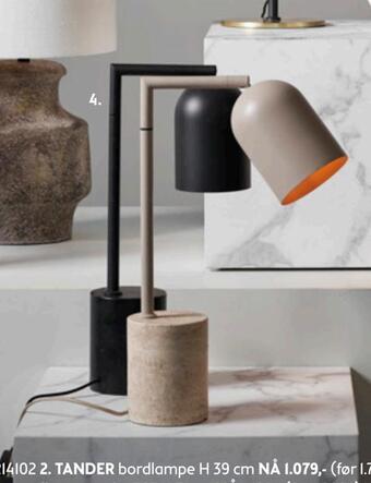 Bohus Ervi bordlampe tilbud