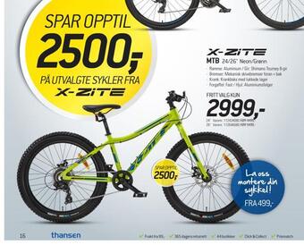 Thansen Mtb tilbud