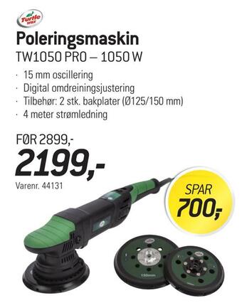 Thansen Poleringsmaskin tilbud