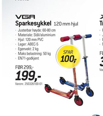 Thansen Sparkesykkel tilbud