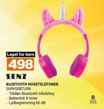 POWER BLUETOOTH HODETELEFONER SHPK50BTUPK tilbud