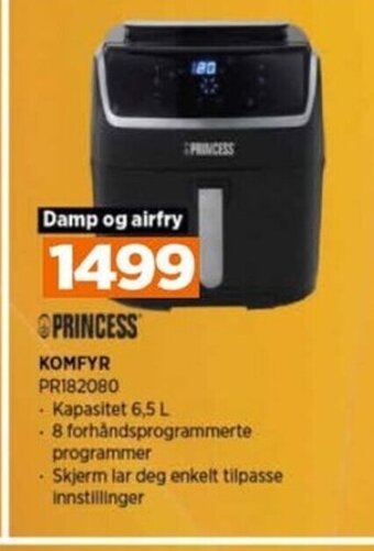 POWER KOMFYR PR182080 tilbud