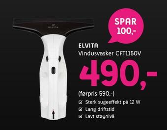 ELON Elvita vindusvasker cft1150v tilbud